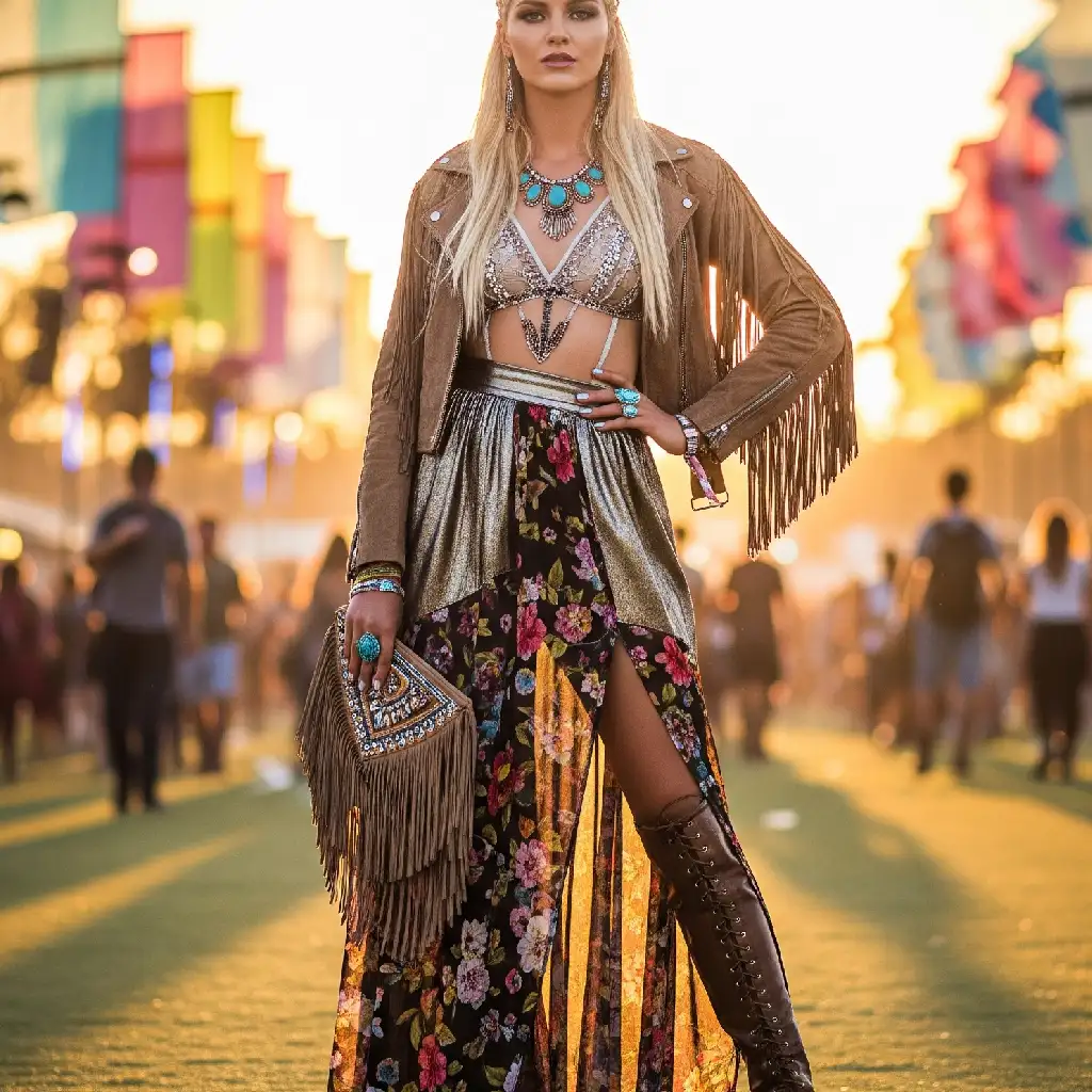 Boho Chic Festival Kombinleri: Özgür Ruhunla Parla